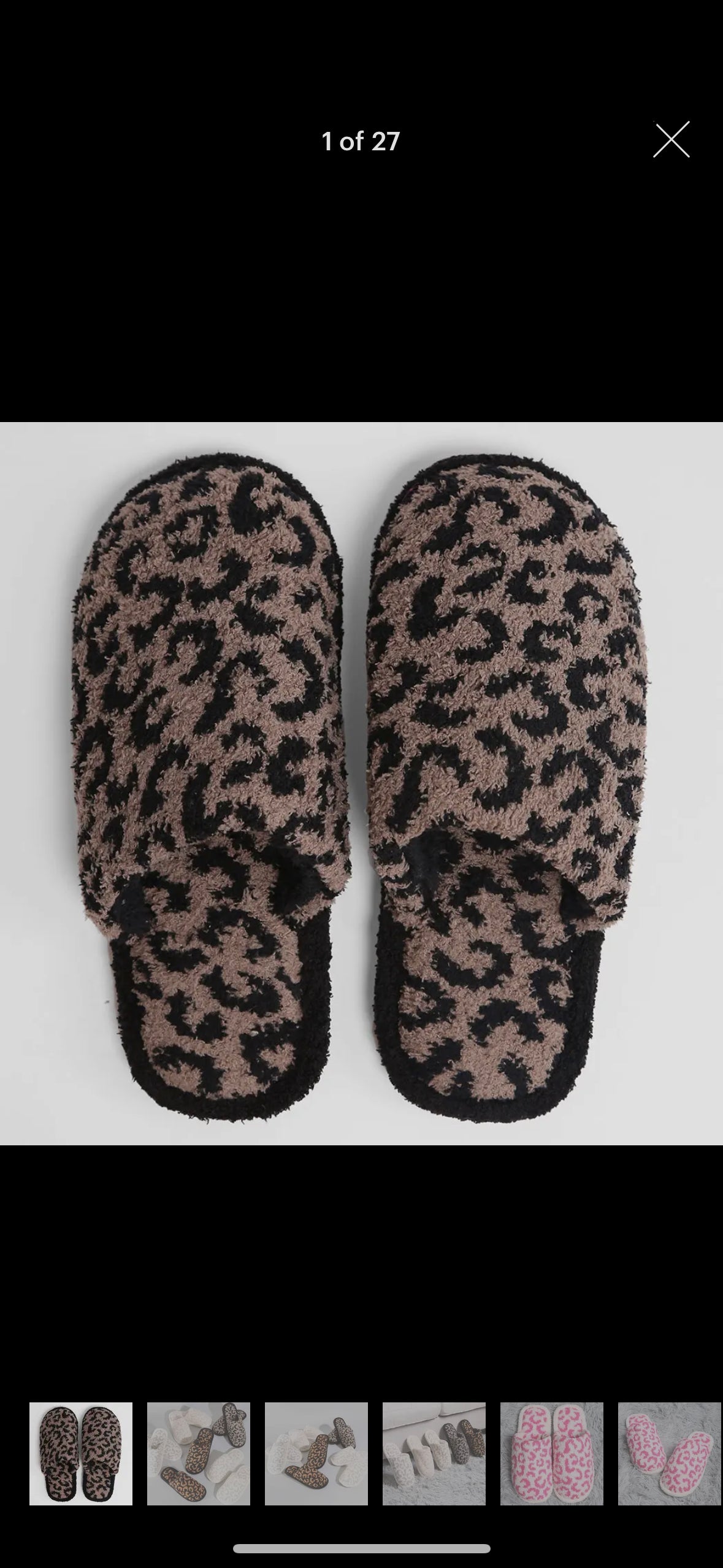 Leopard Slippers