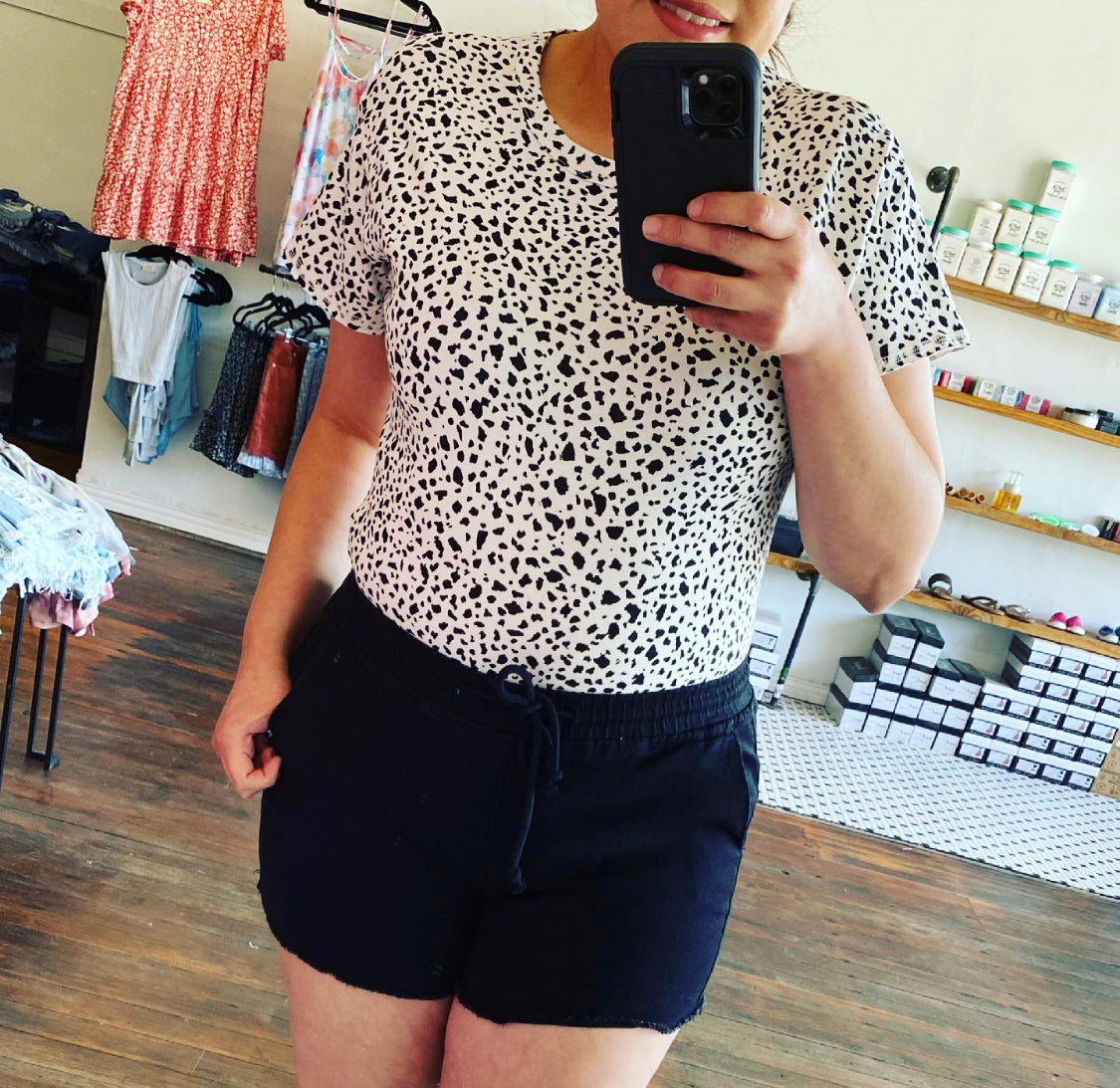 Animal Print Body Suit