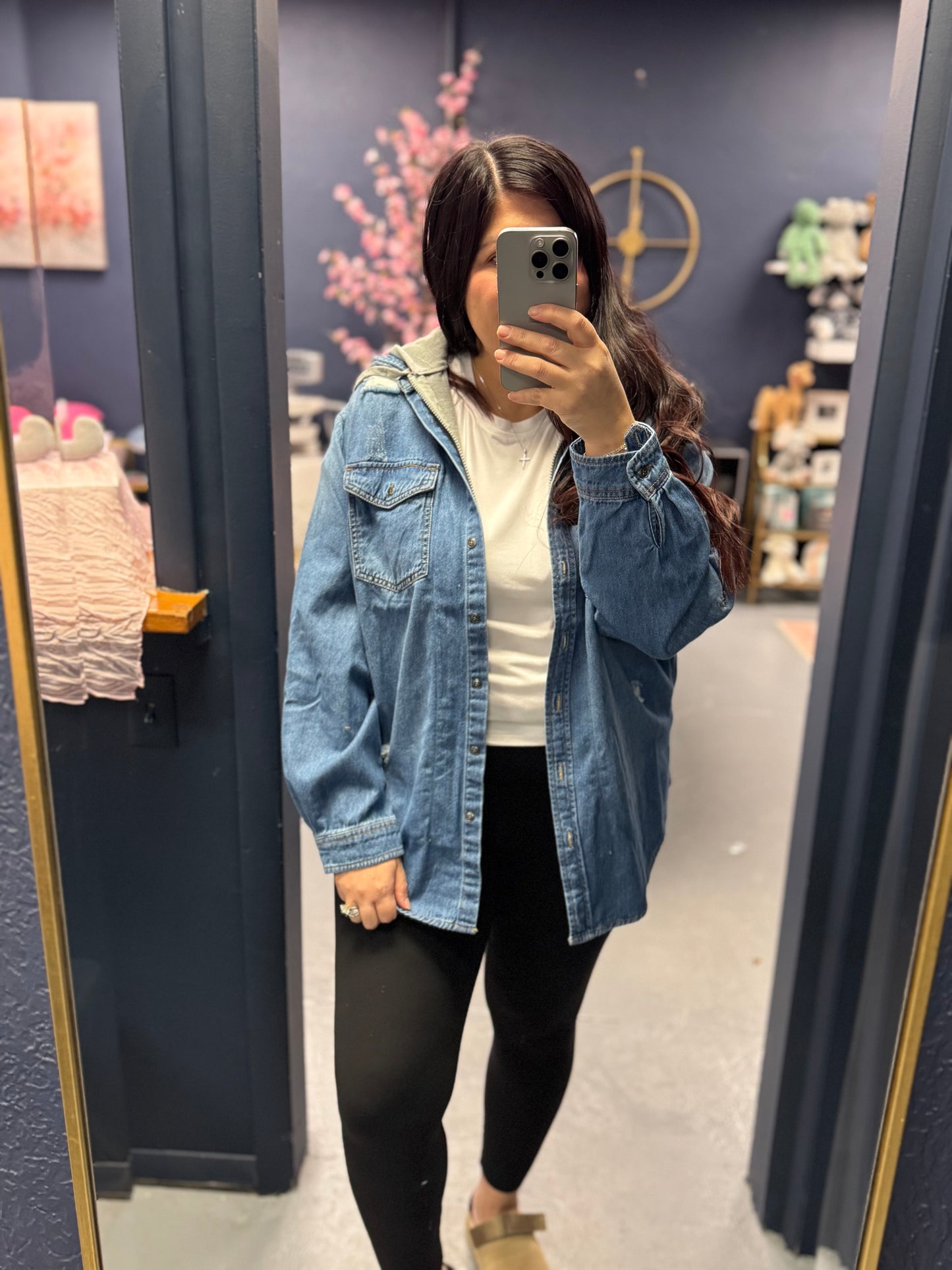 Rowan Denim Shacket