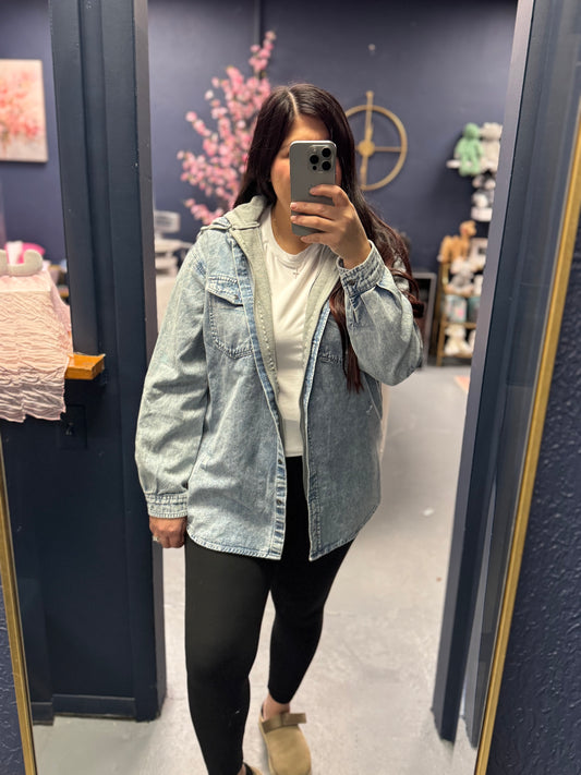 Rowan Denim Shacket