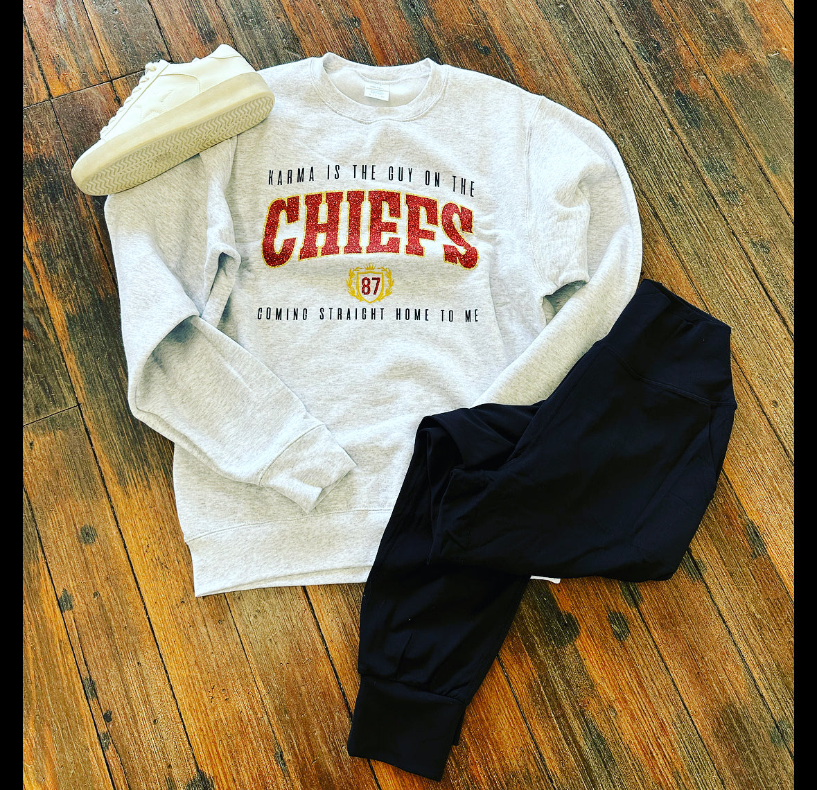 Karma Is Sweatshirt