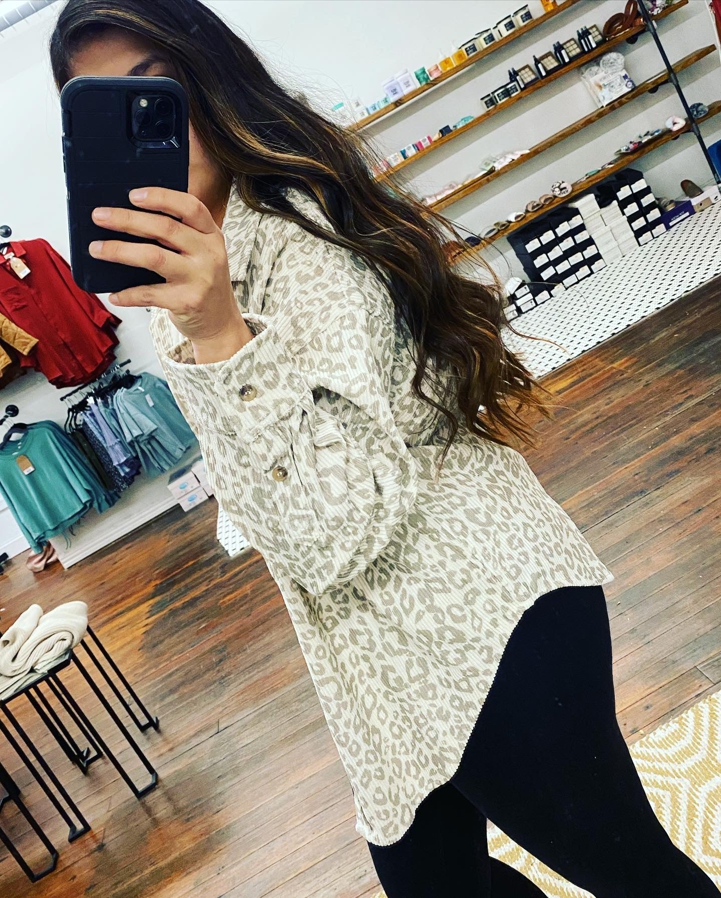 Fay Corduroy Top