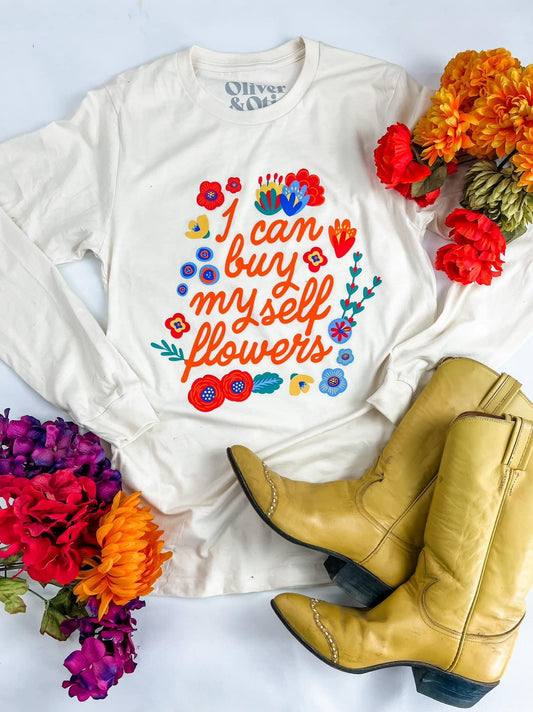 Buy Myself Flowers Tee
