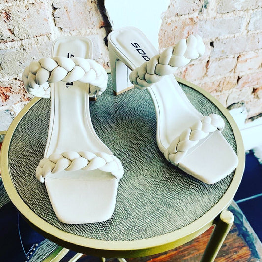 Found Braided Heel