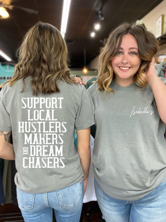 Example of what Tee Shirt will say