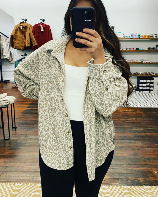 Fay Corduroy Top