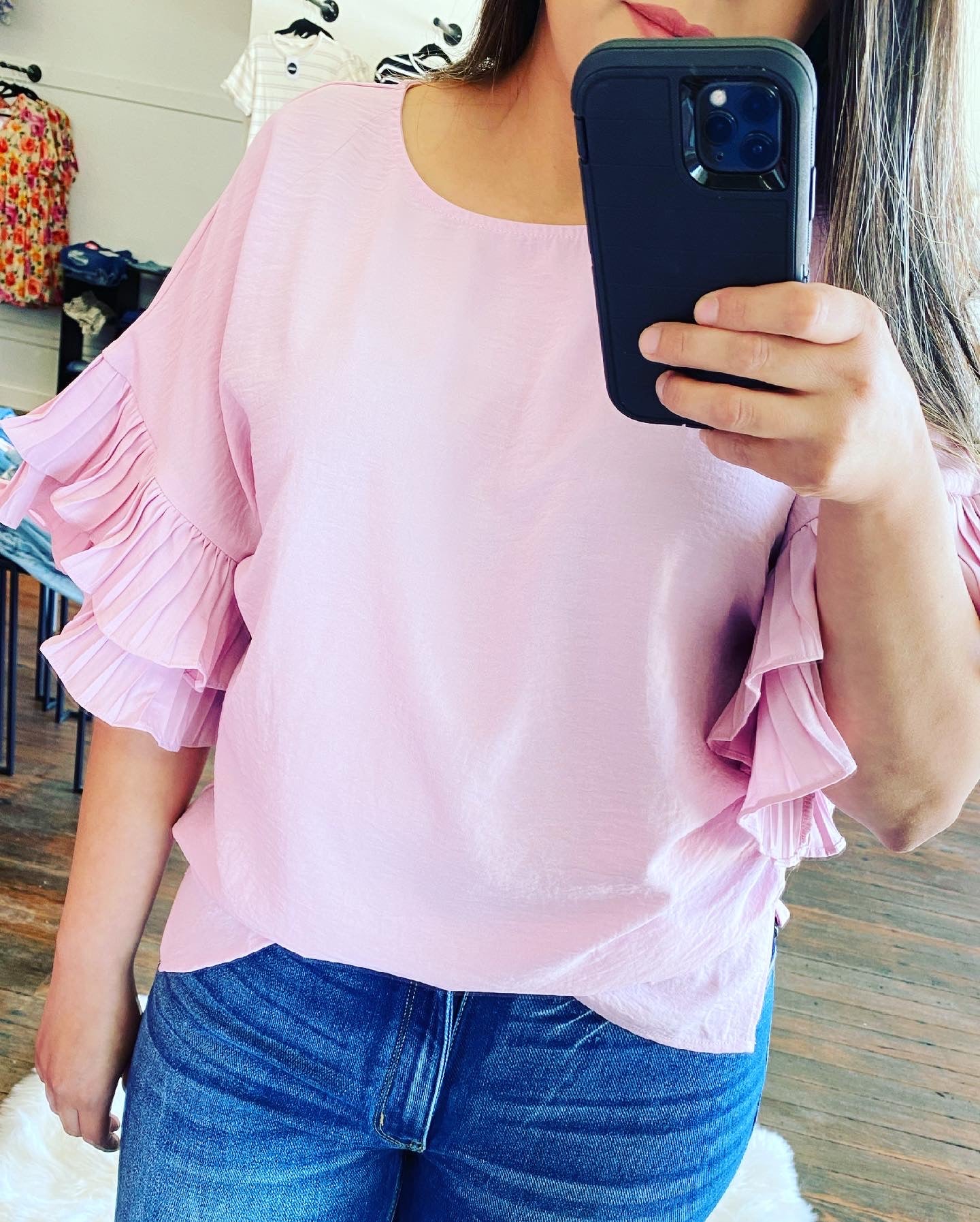 Sofi Ruffle Top